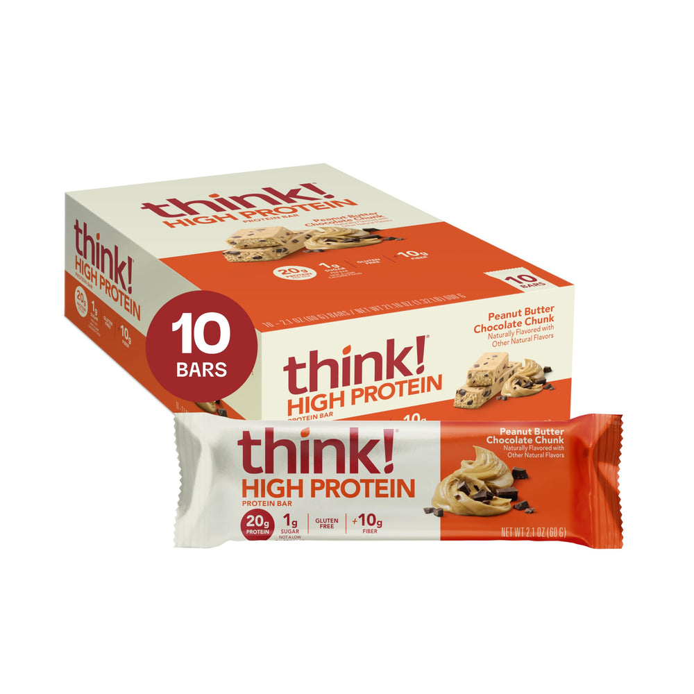 think! paquete frontal mostrando 10 barras, ideal para almacenamiento