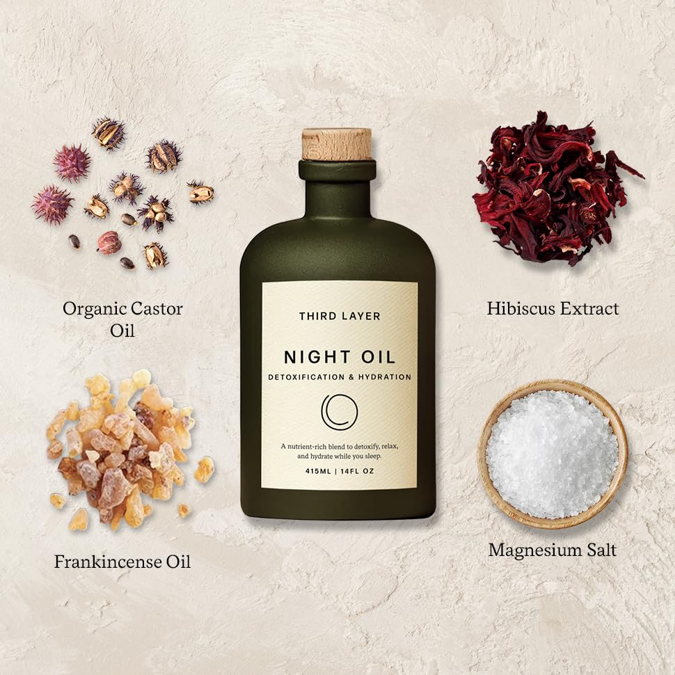 Third Layer label detail displaying ingredients and clean formulation