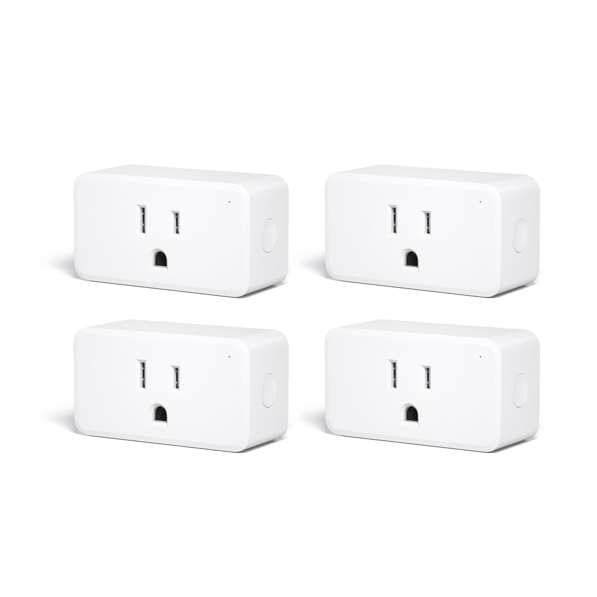 THIRDREALITY frontal del pack de cuatro enchufes, control inteligente fácil