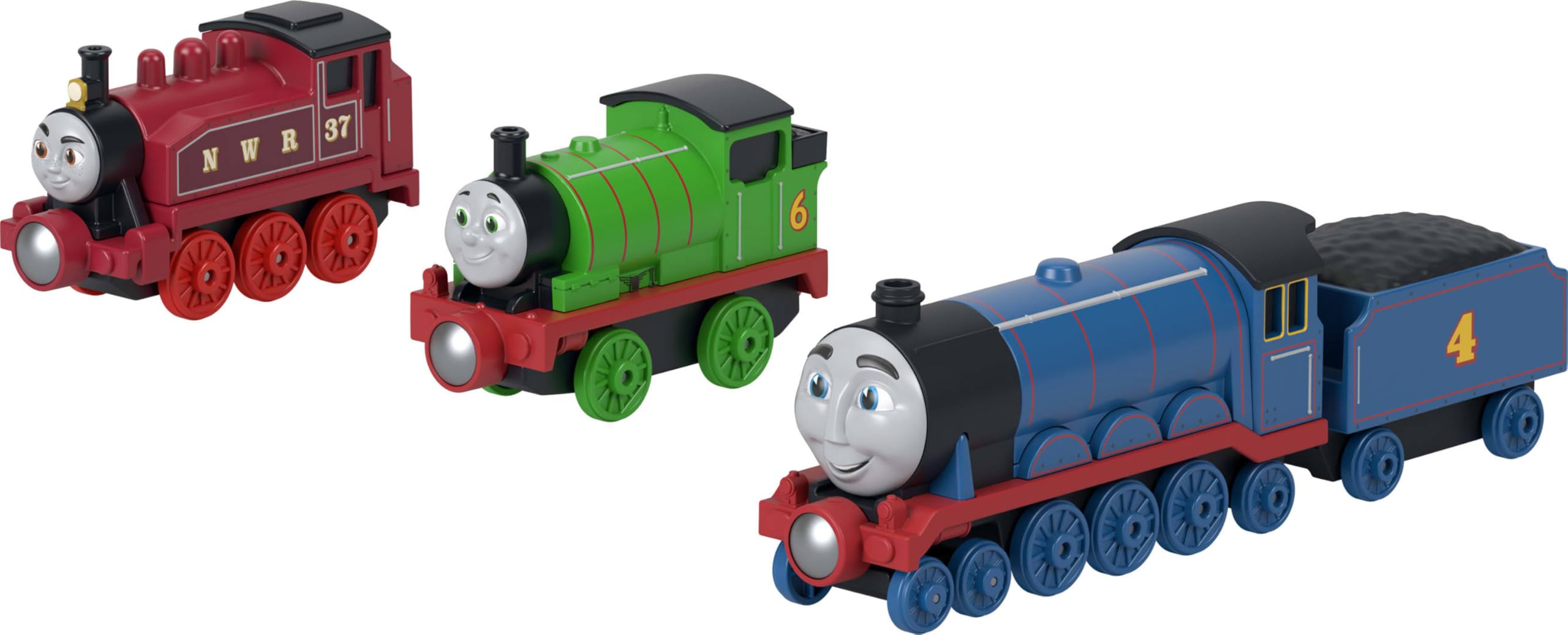 THOMAS & FRIENDS detalle de pintura y decoraciones, beneficio: reconocimiento de personajes