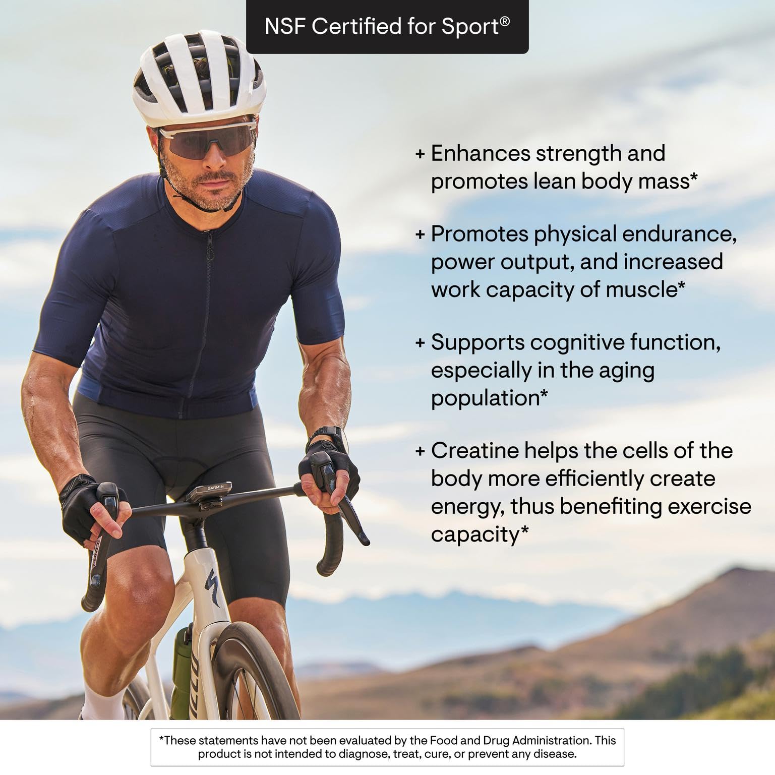 THORNE etiqueta con sello NSF Certified for Sport que aporta confianza