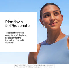 THORNE etiqueta legible con información de Riboflavin 5'-Phosphate