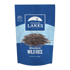 Thousand Lakes frente del paquete mostrando 15 oz y sello natural