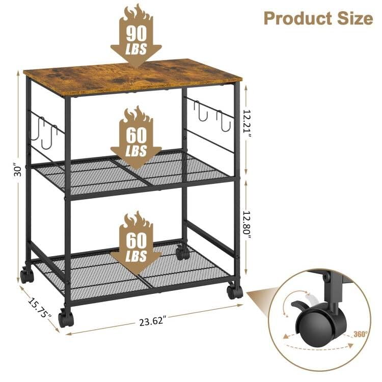 ThreeHio metal frame detail showing welds and finish for long-lasting durability