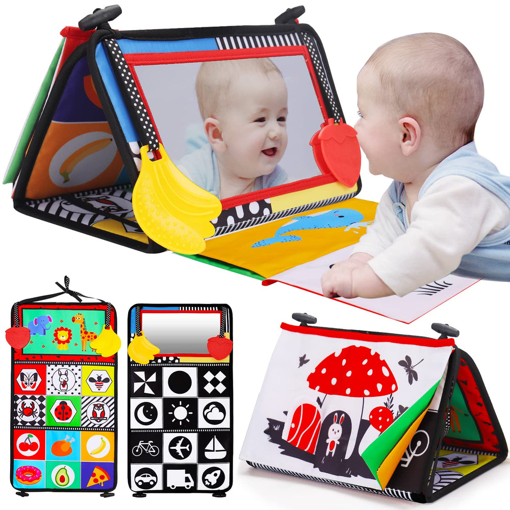 Thremhoo espejo frontal mostrando alto contraste para estimular visión