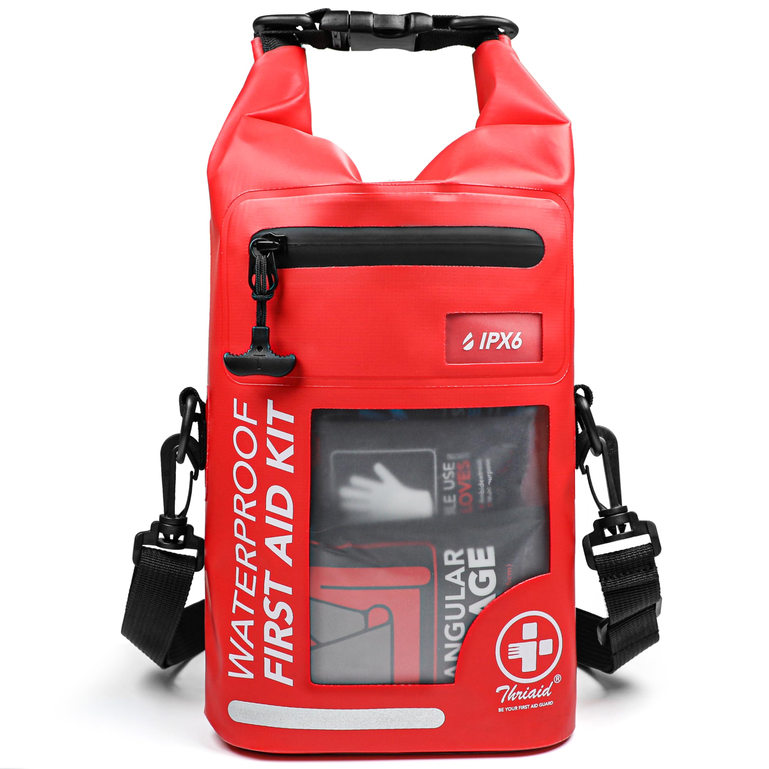 THRIAID bolsa seca plegada resistente demuestra protección impermeable