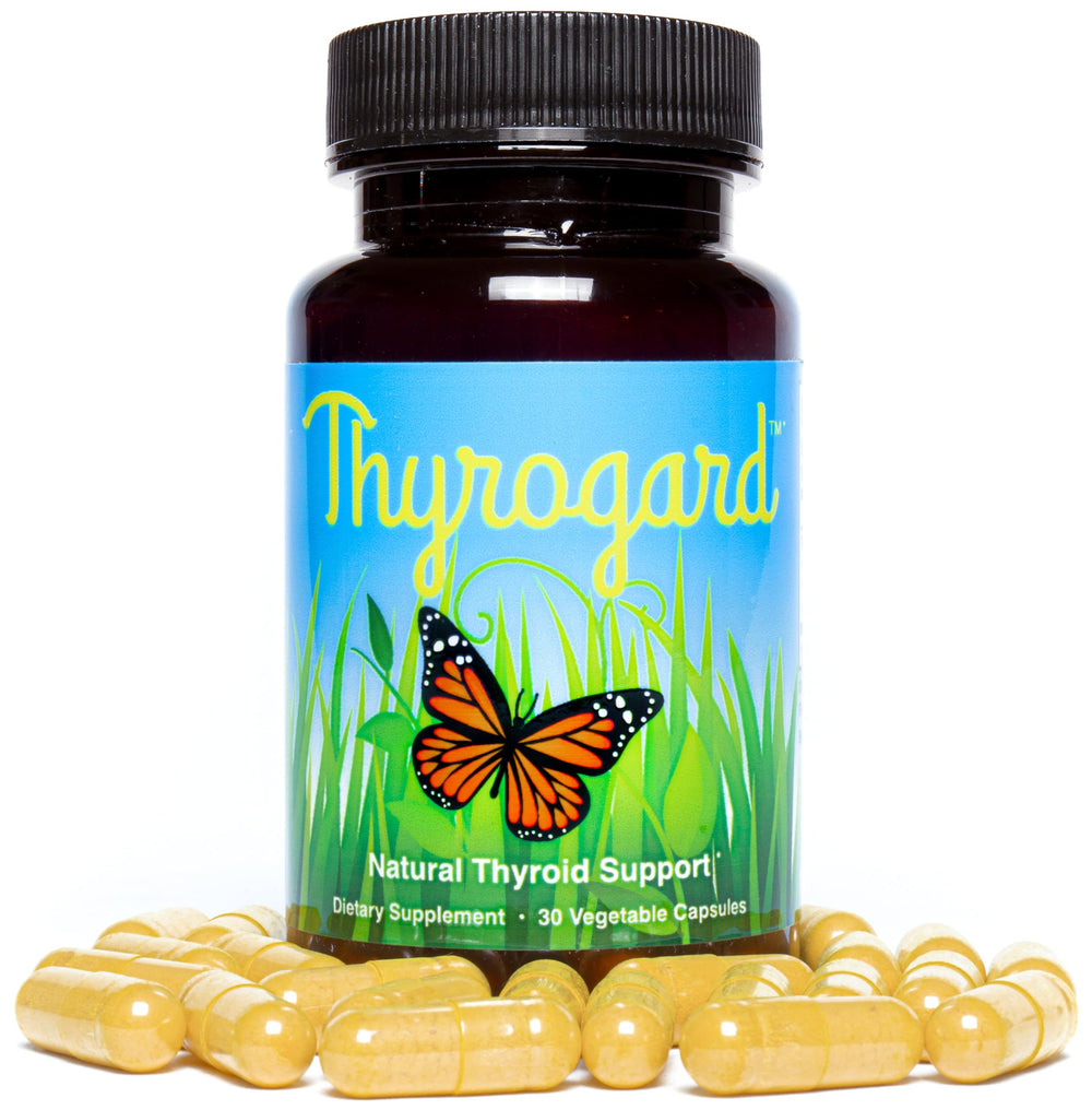 Thyrogard comparativa de tamaño junto a objeto para referencia visual