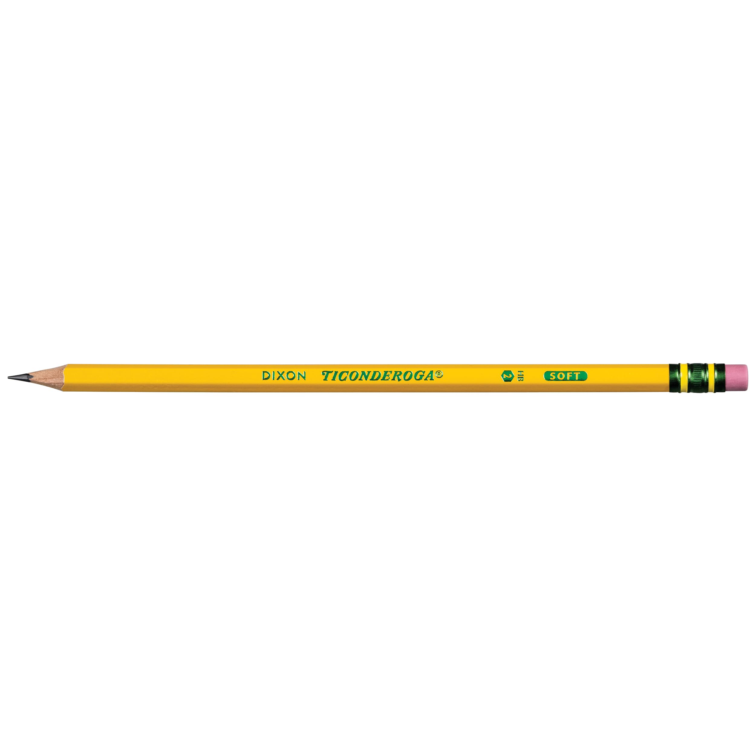 Ticonderoga close-up de mina de grafito para trazos uniformes