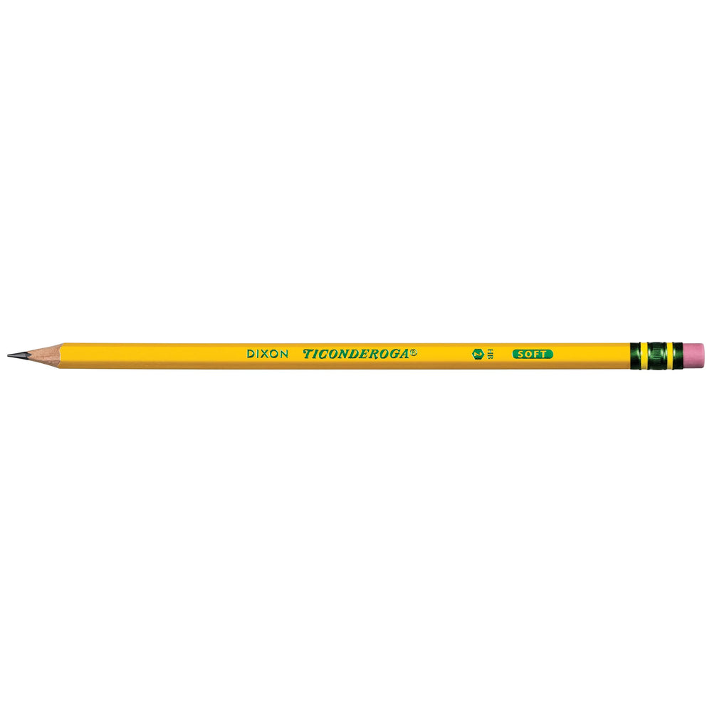 Ticonderoga close-up de mina de grafito para trazos uniformes