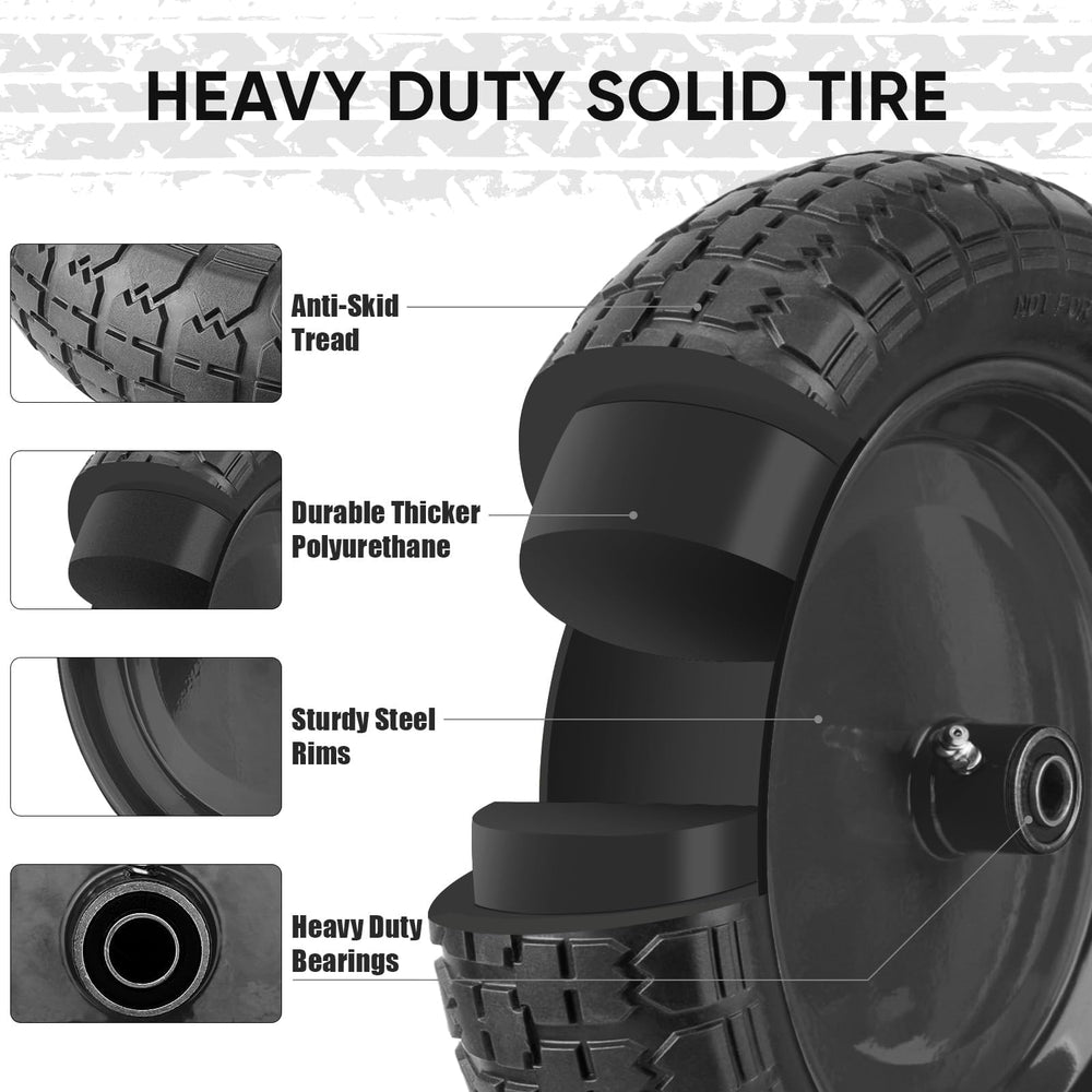 TICONN close-up of non-slip tread pattern highlighting traction on rough ground