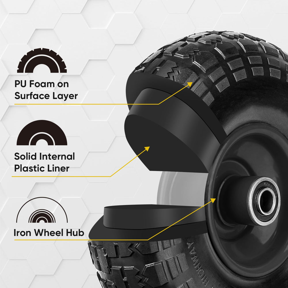 TICONN close texture shot of PU foam outer layer offering shock absorption