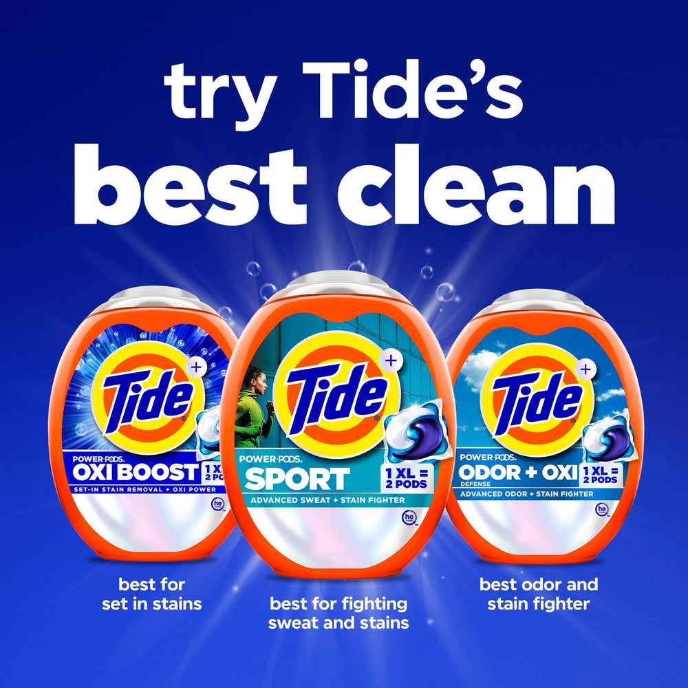 Tide etiqueta de ingredientes enfocada que muestra información del producto