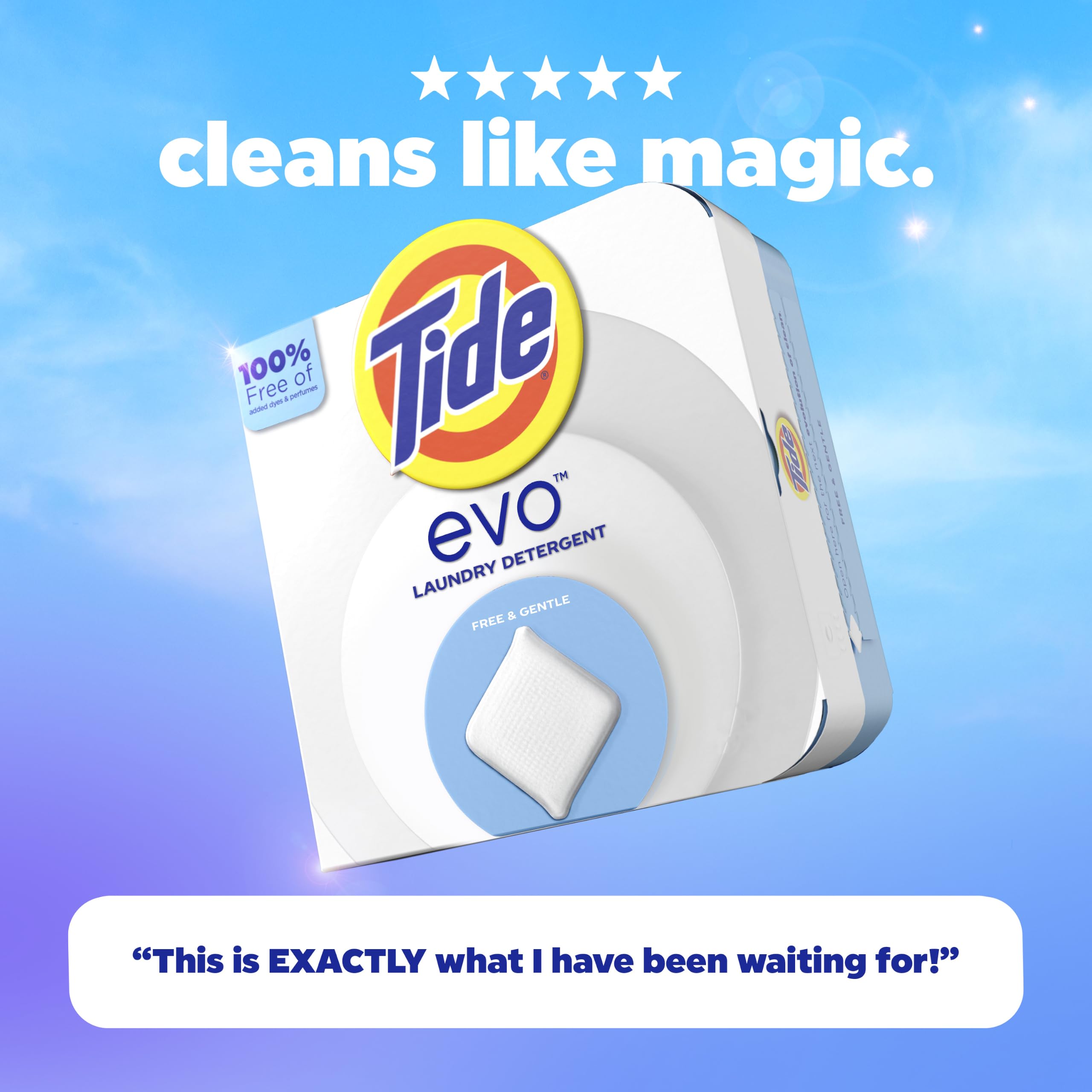 Tide evo en una maleta, solución de lavandería ideal para viajes