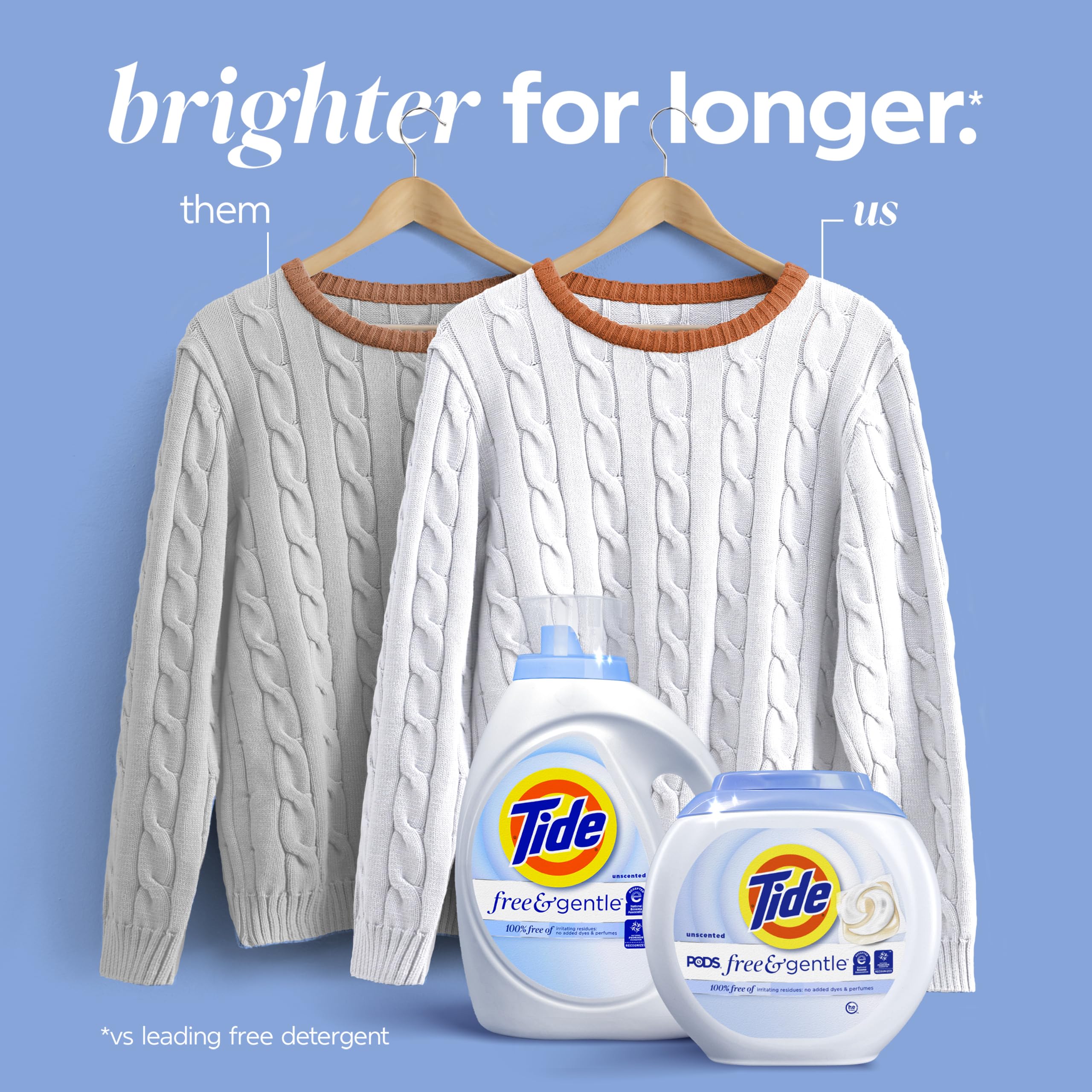 Tide primera plano del líquido detergente, textura concentrada protectora