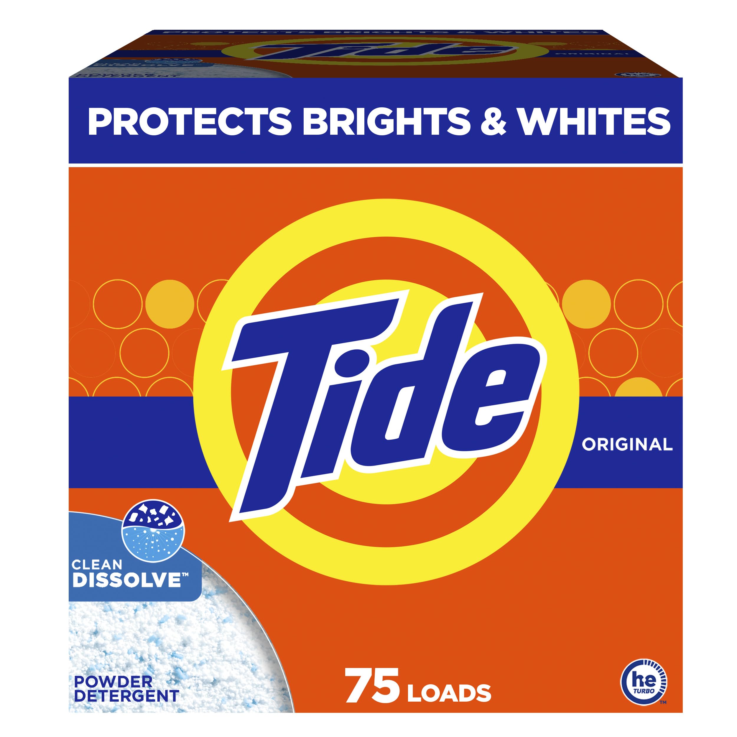 Tide envase frontal mostrando marca y beneficio de limpieza profunda