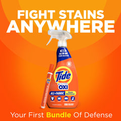 Tide bolígrafo de viaje en mano para limpiezas instantáneas fuera de casa