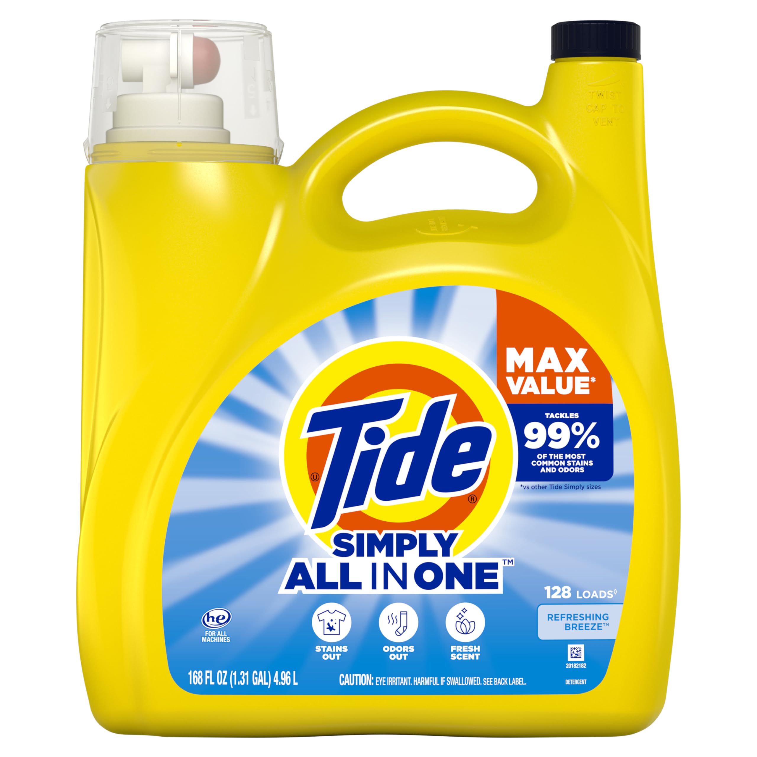 Tide resultado en ropa limpia y fresca tras lavado con aroma