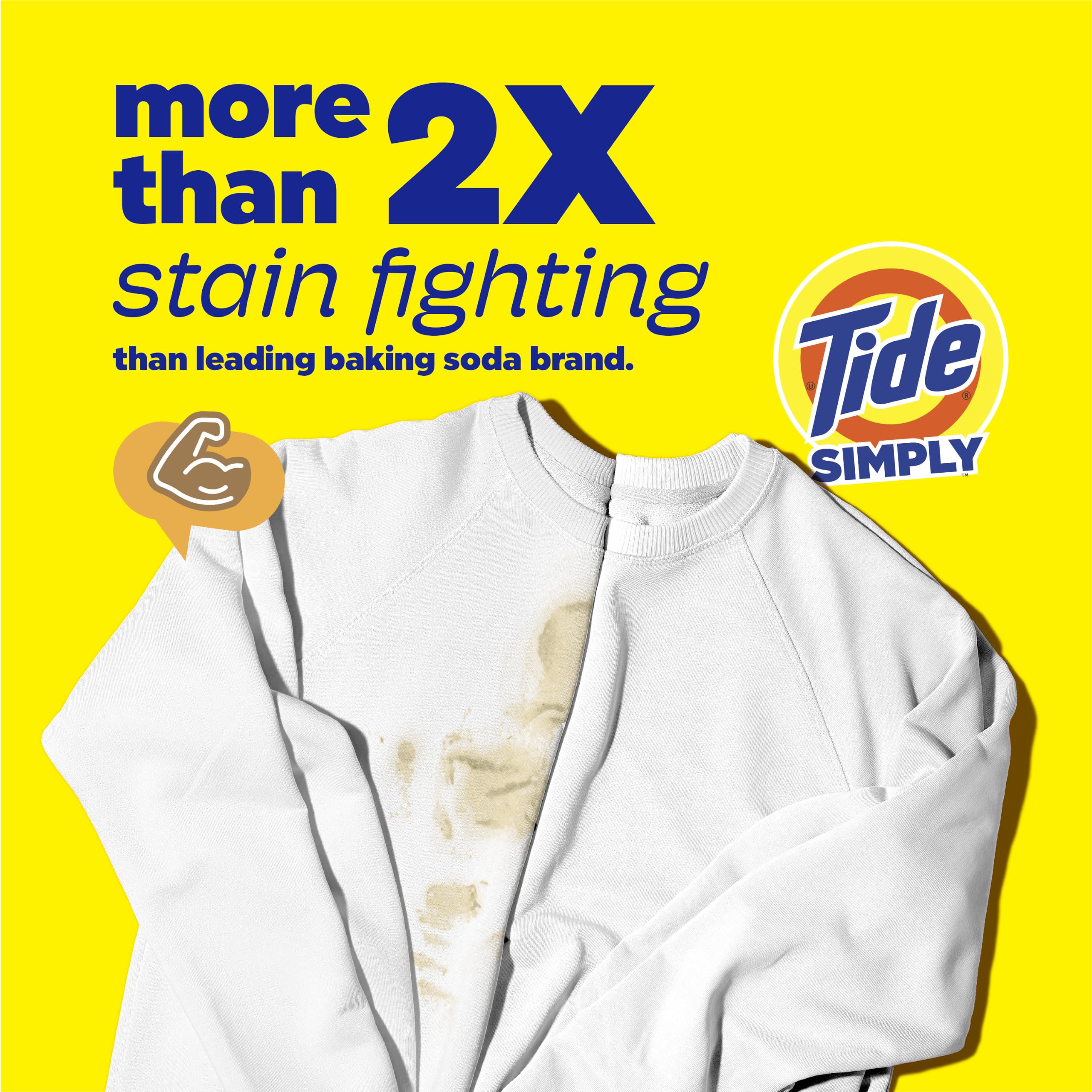 Tide envase comparado con objetos cotidianos para escala