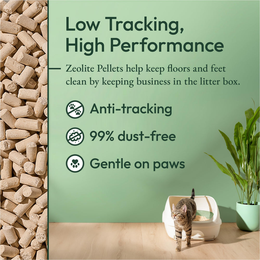 Purina Tidy Cats etiqueta con instrucciones y ventajas del producto