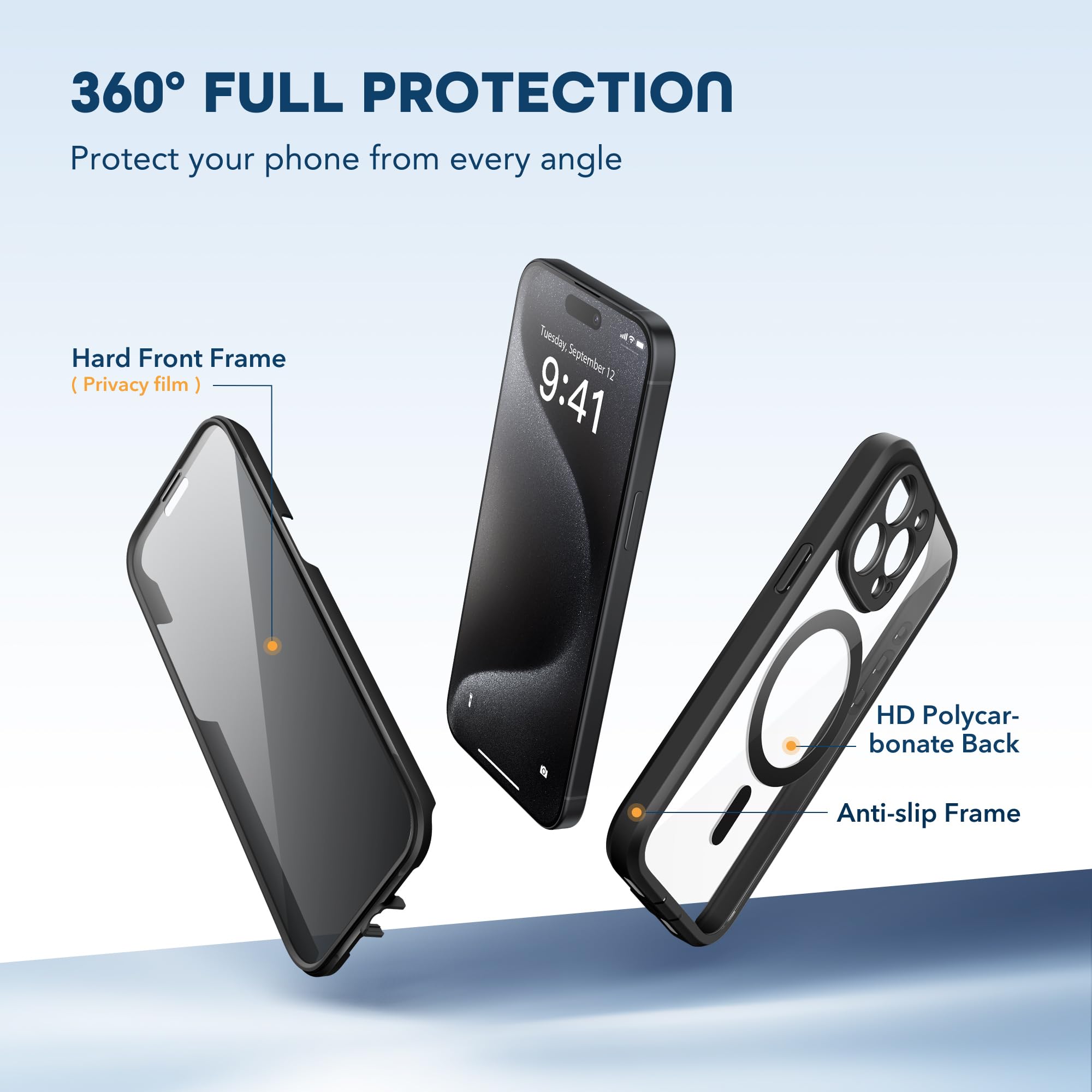 TIESZEN protección de cámara completa para mantener lentes sin daños