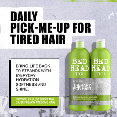 TIGI Bed Head textura de espuma rica que limpia sin resecar el cabello