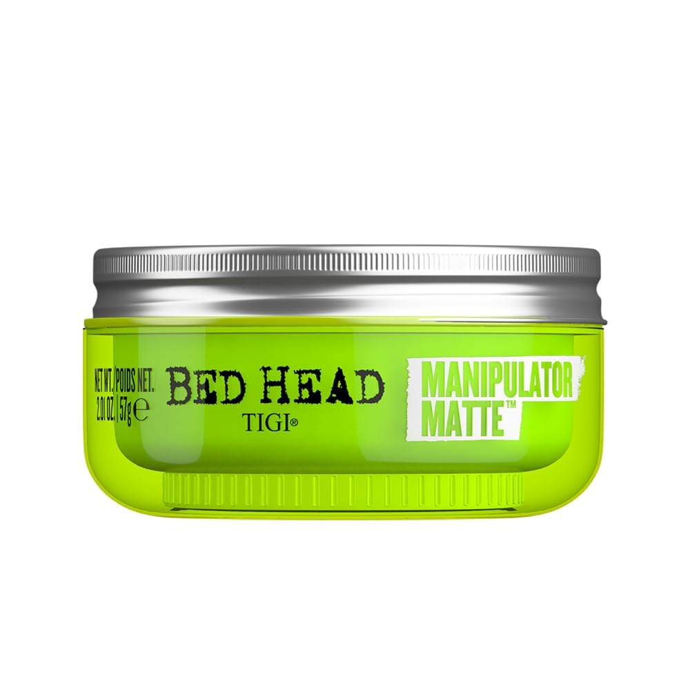 TIGI Manipulator Matte frente del envase mostrando control y portabilidad