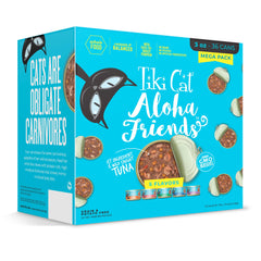 TIKI PETS empaque frontal del Mega Pack, variedad práctica