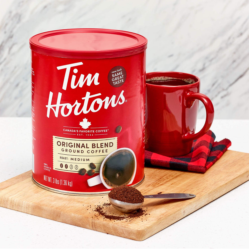 Tim Hortons etiqueta con información de tueste y origen para decisión informada