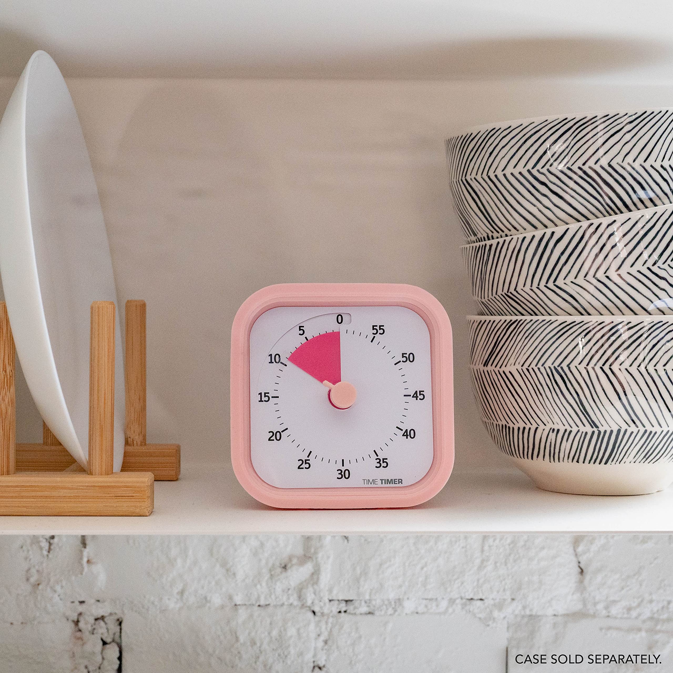TIME TIMER detalle del disco rojo mostrando progreso y claridad