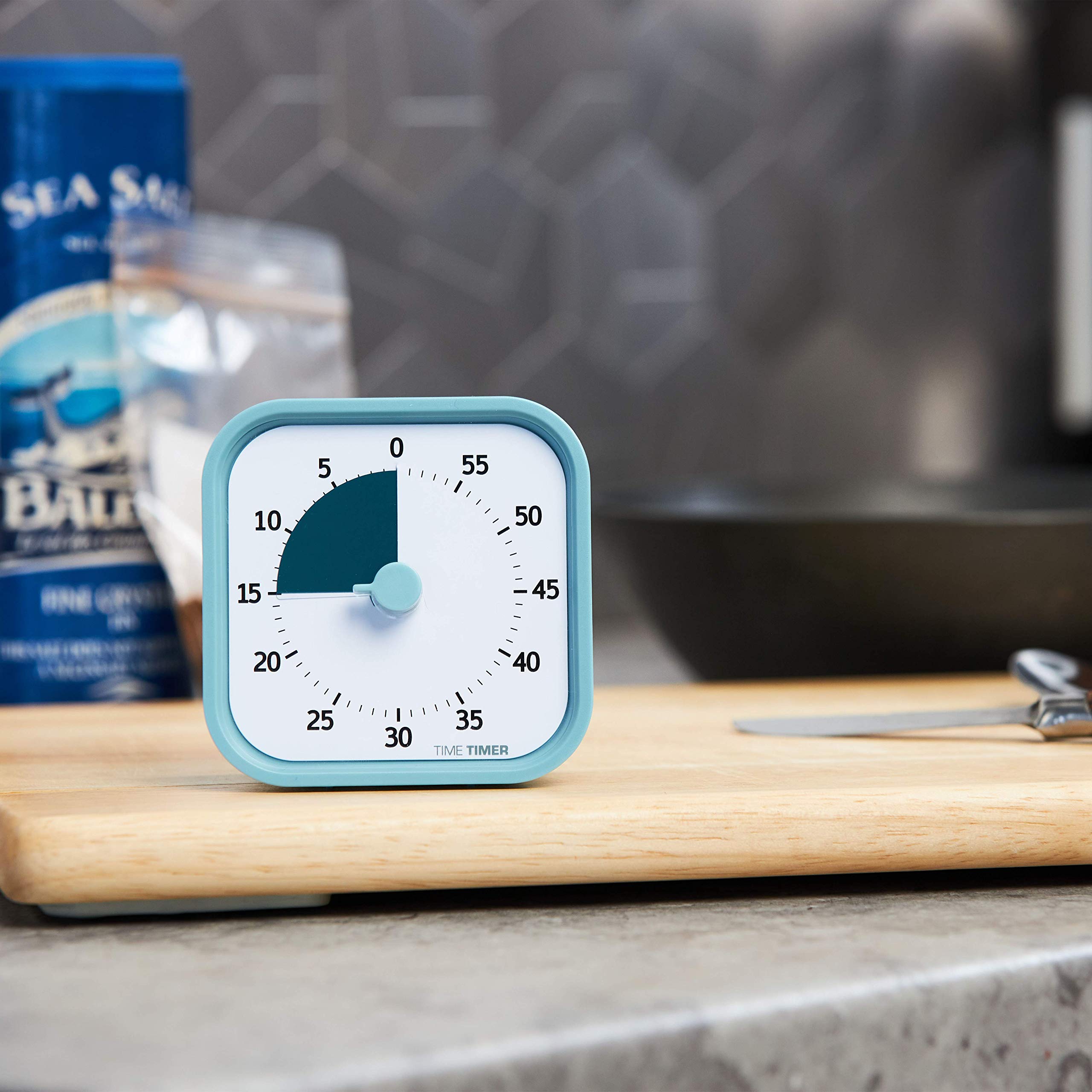 TIME TIMER con funda de silicona blue para personalizar y codificar actividades