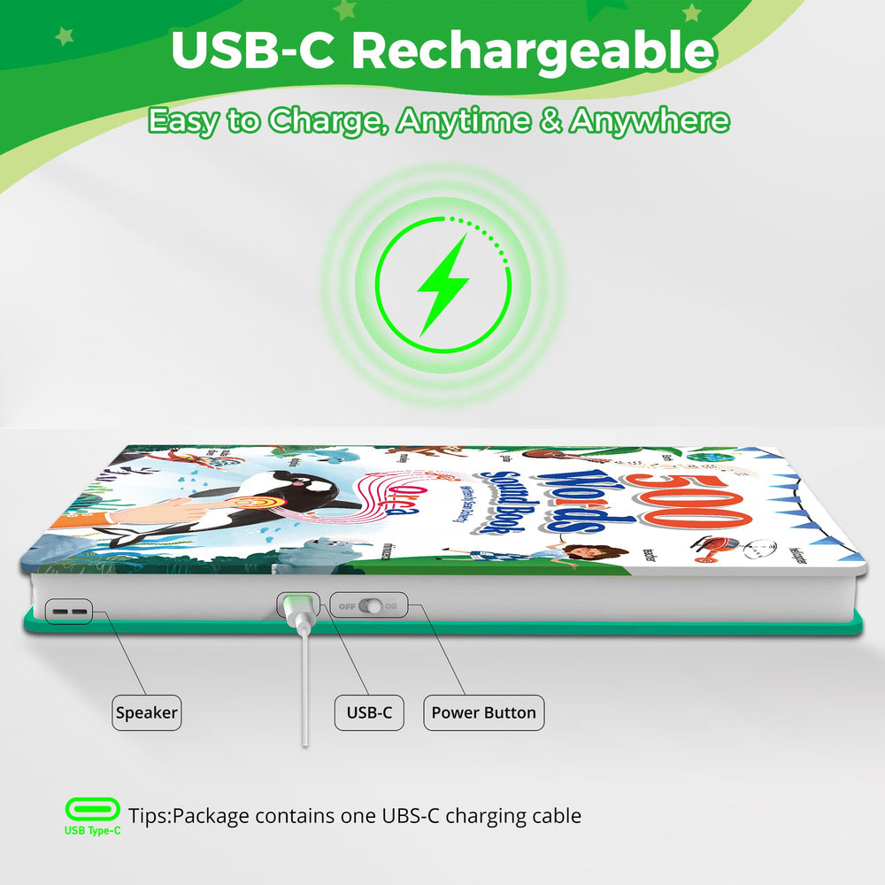 Timetome página interna con abecedario y palabras para aprendizaje progresivo