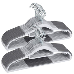 TIMMY perchas pack de 50 vista frontal, orden inmediato y uniformidad