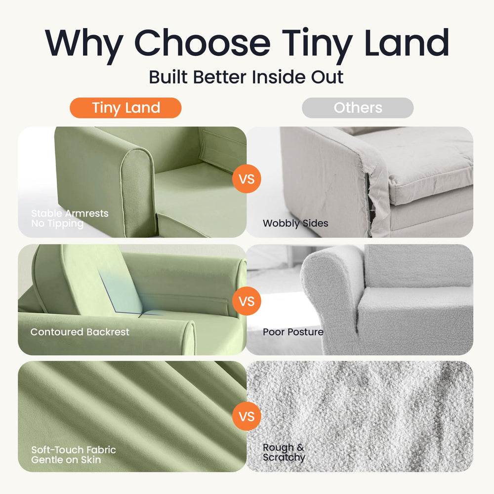 Tiny Land bolsillo lateral con juguetes, almacenamiento práctico