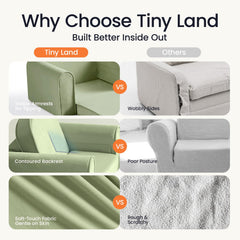 Tiny Land bolsillo lateral con juguetes, almacenamiento práctico