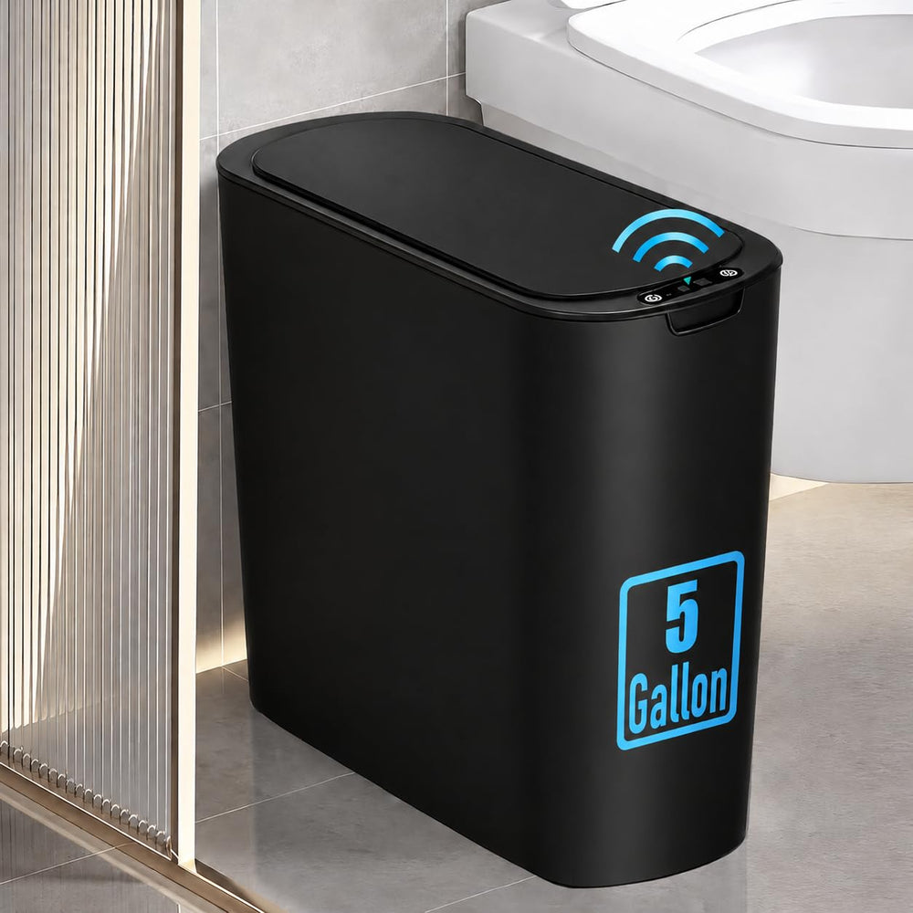 TIPGO vista frontal del cubo negro, ahorro de espacio