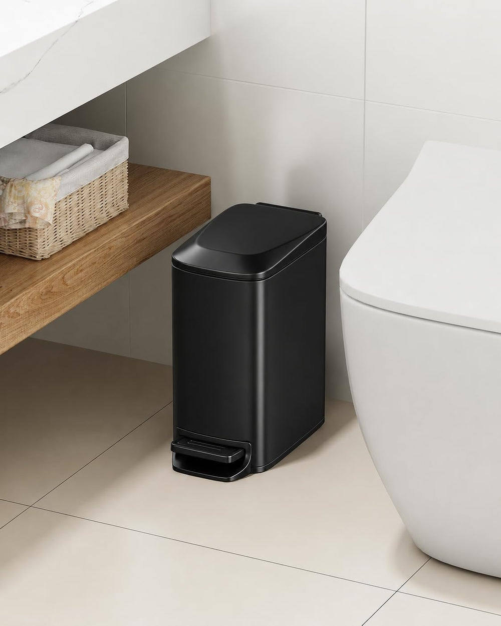 TIPGO acabado negro mate que resiste manchas y luce moderno