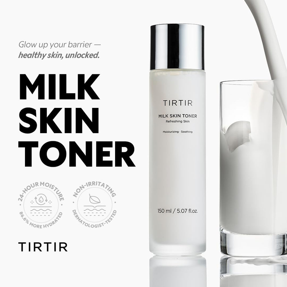 TIRTIR ingredient label close-up highlighting niacinamide and ceramide benefits