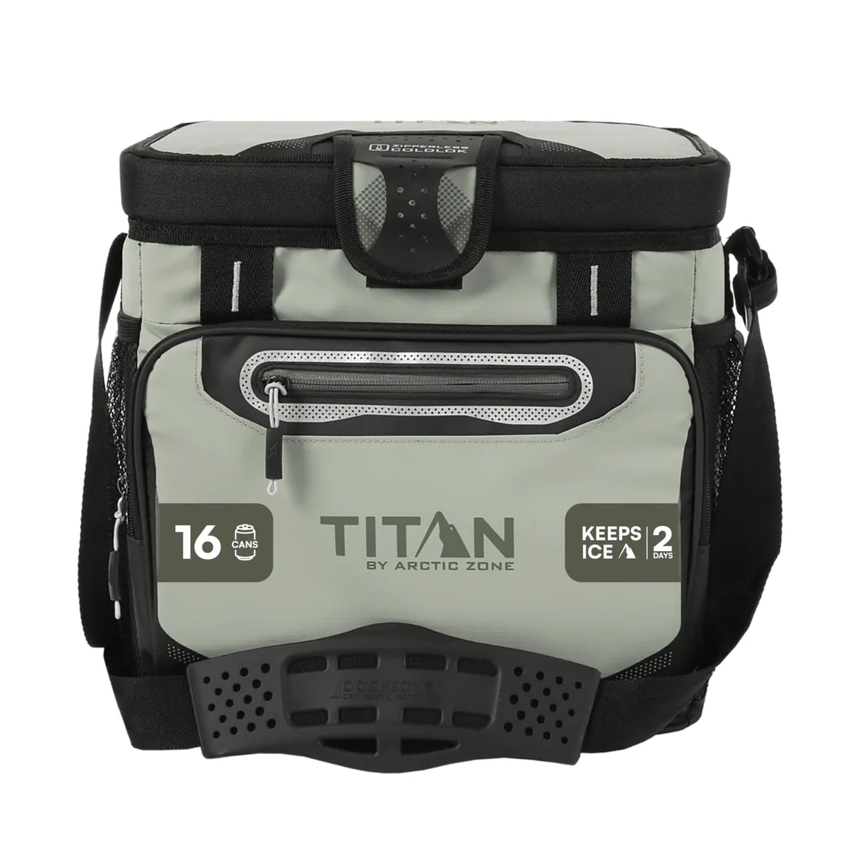 Titan by Arctic Zone vista frontal Seagrass con acceso rápido y retención de frío