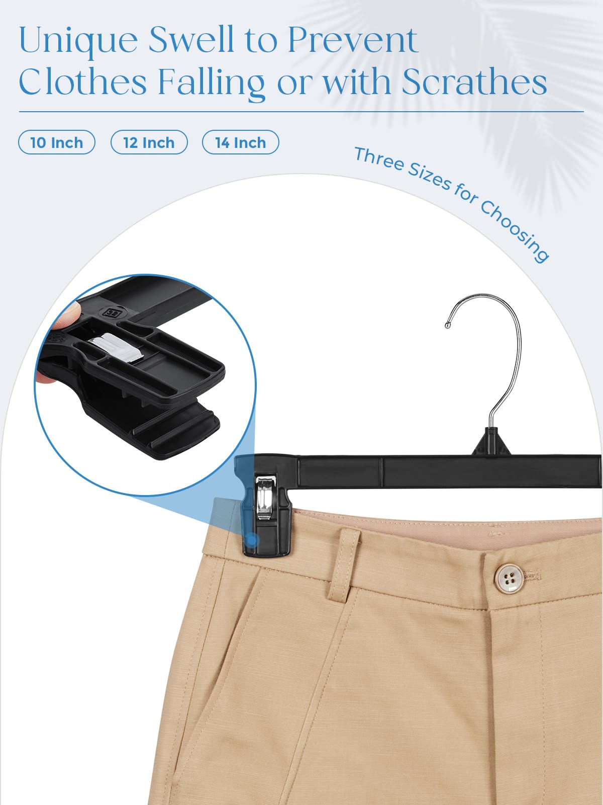 Titan Mall pack de 30 perchas listo para uso doméstico o comercial