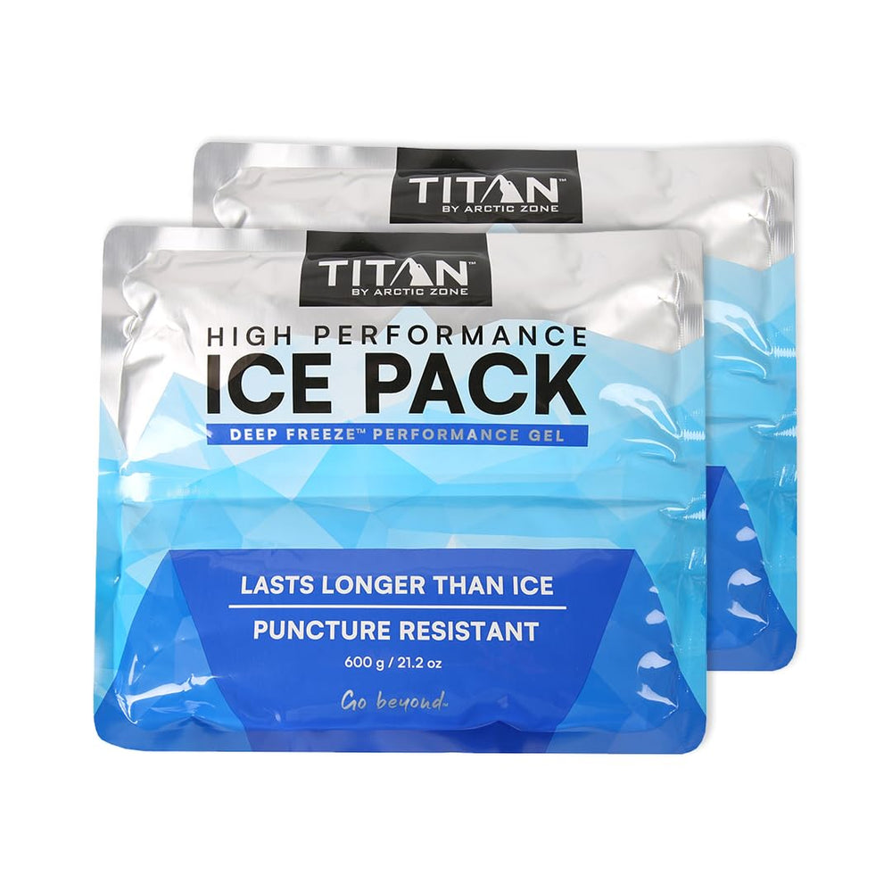 Titan vista frontal del pack mostrando tamaño y color beneficio conservación prolongada