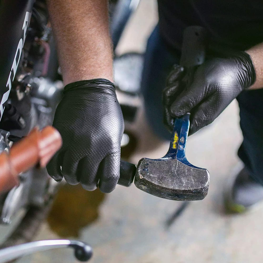 TitanFlex guantes apilados listos para uso en trabajo intensivo