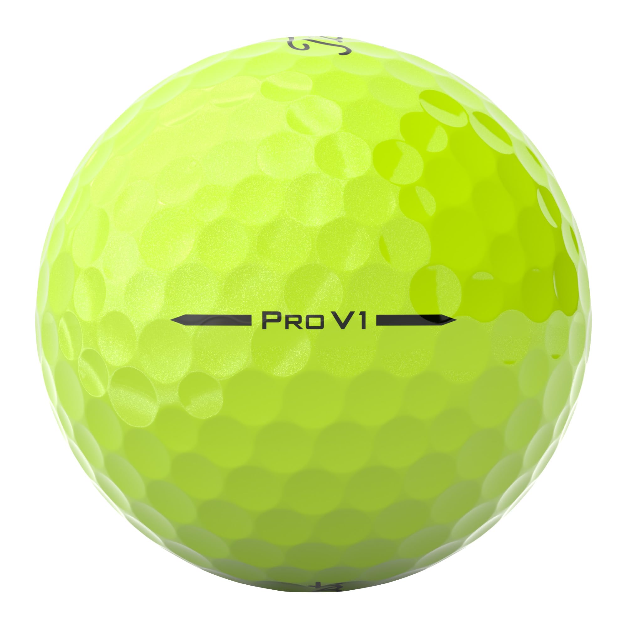 Titleist Pro V1 Yellow caja de producto mostrando presentación profesional