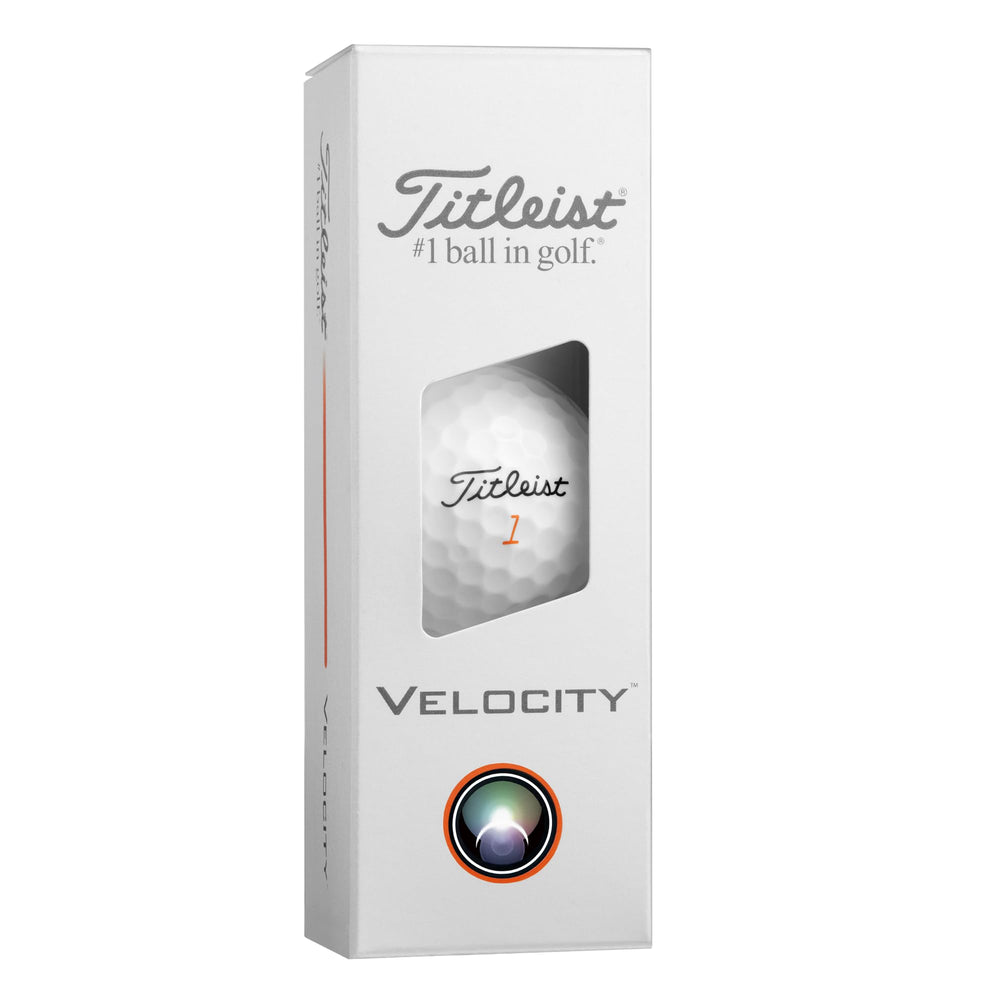 Textura de la cubierta NAZ plus de Titleist Velocity para control y tacto mejorado