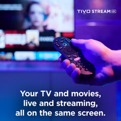Mando a distancia de TiVo Stream 4K con micrófono para control por voz