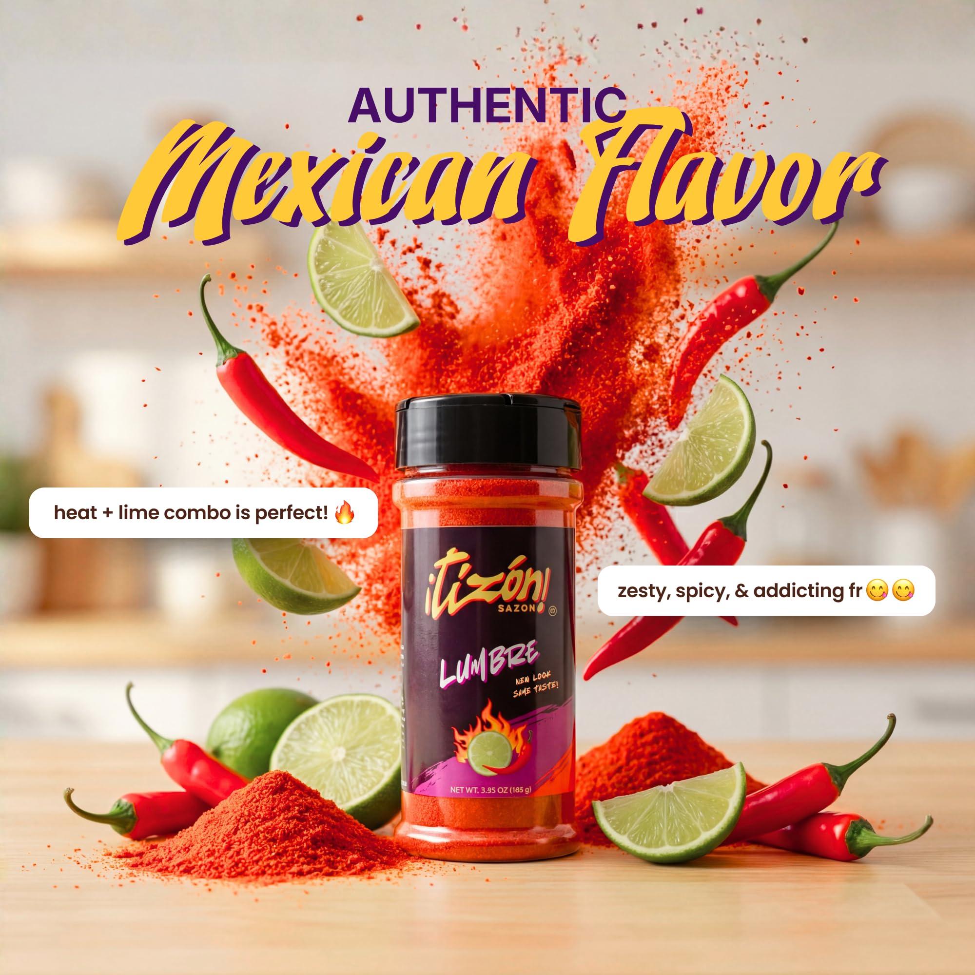 tizon lumbre etiqueta con ingredientes y modo de uso visible en envase