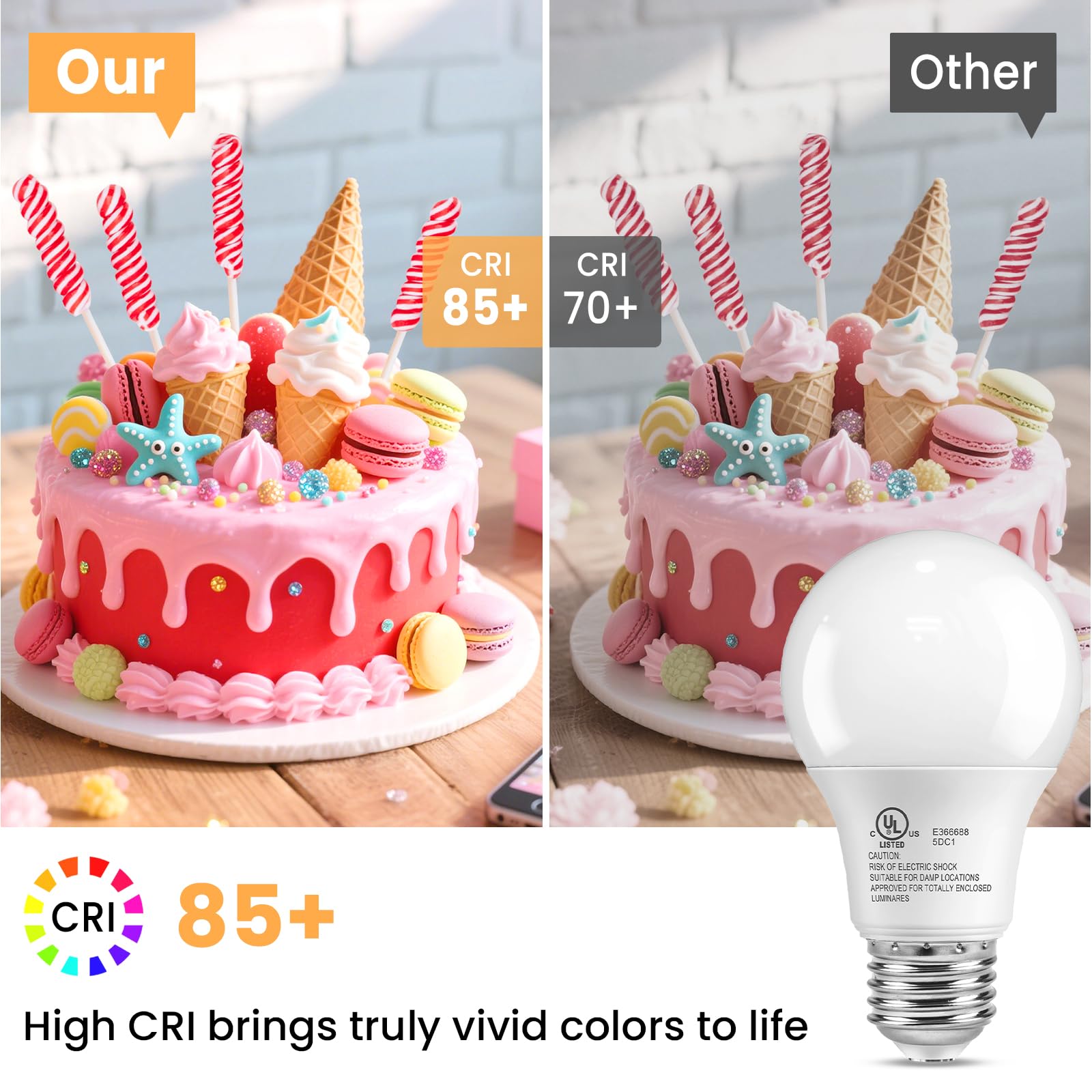 TJOY instalación en plafón de cocina con iluminación práctica