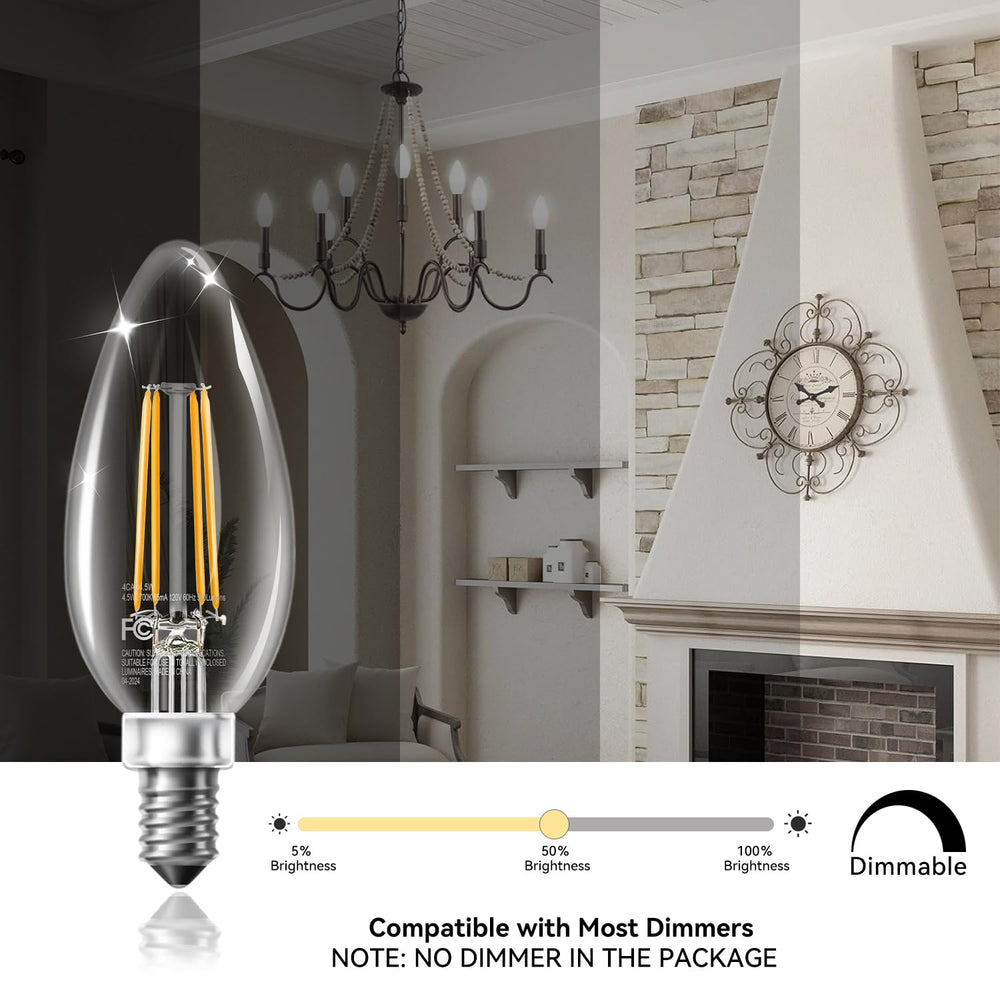 TJOY instalada en candelabro aportando luz cálida ambiente