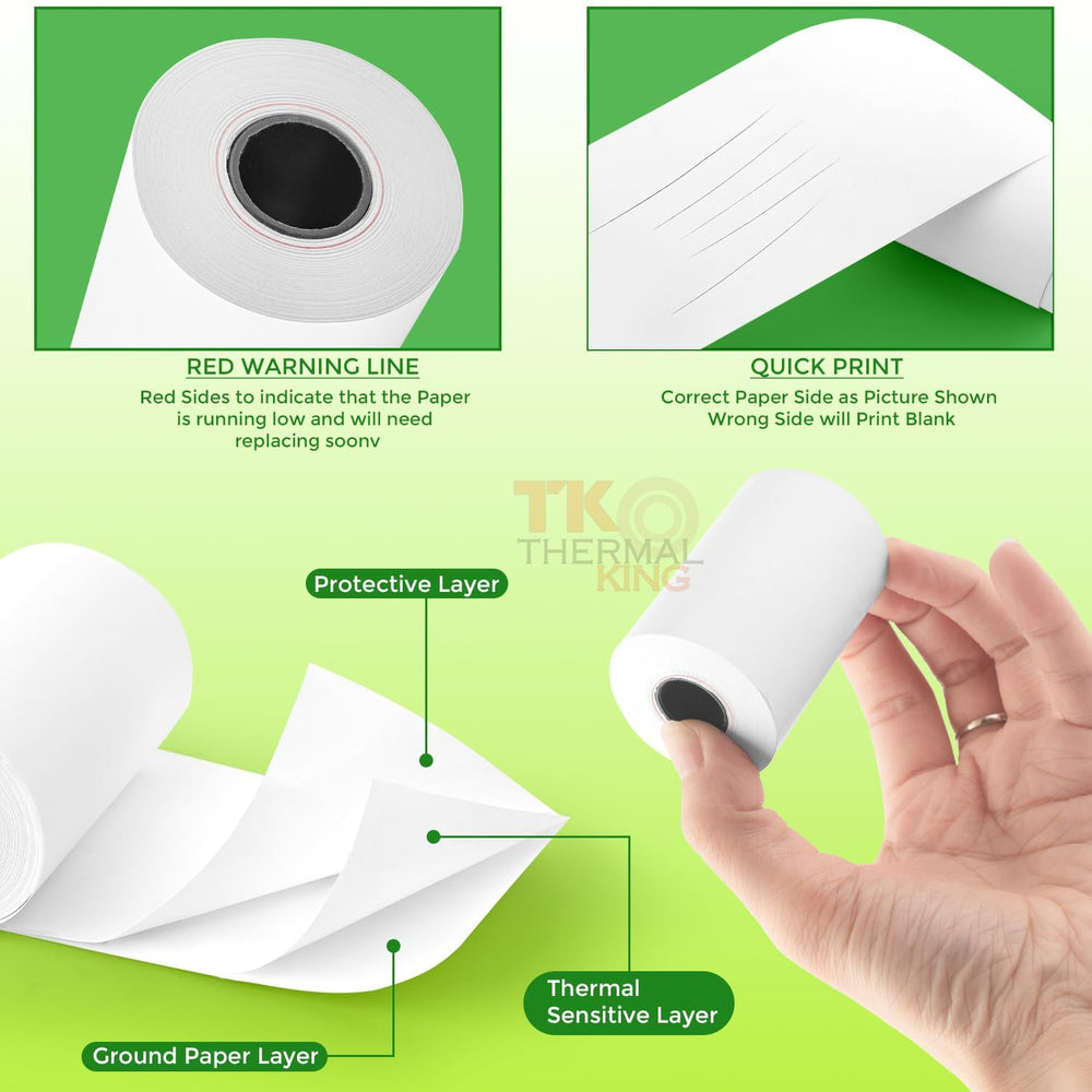 TK Thermal King rollos apilados listos para bodega, compra a granel ahorra tiempo