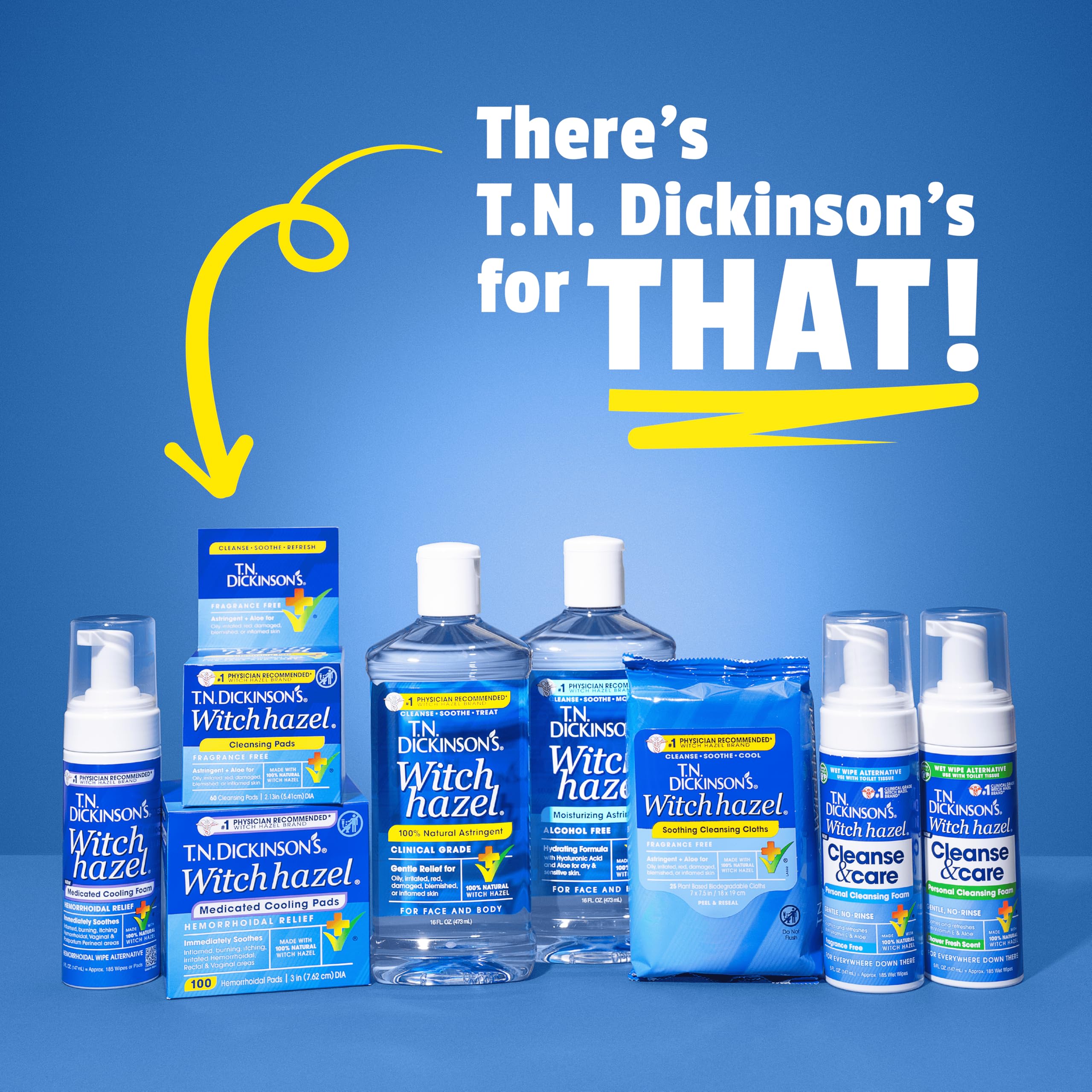 T.N. Dickinson's en botiquín familiar para cuidado multiusos