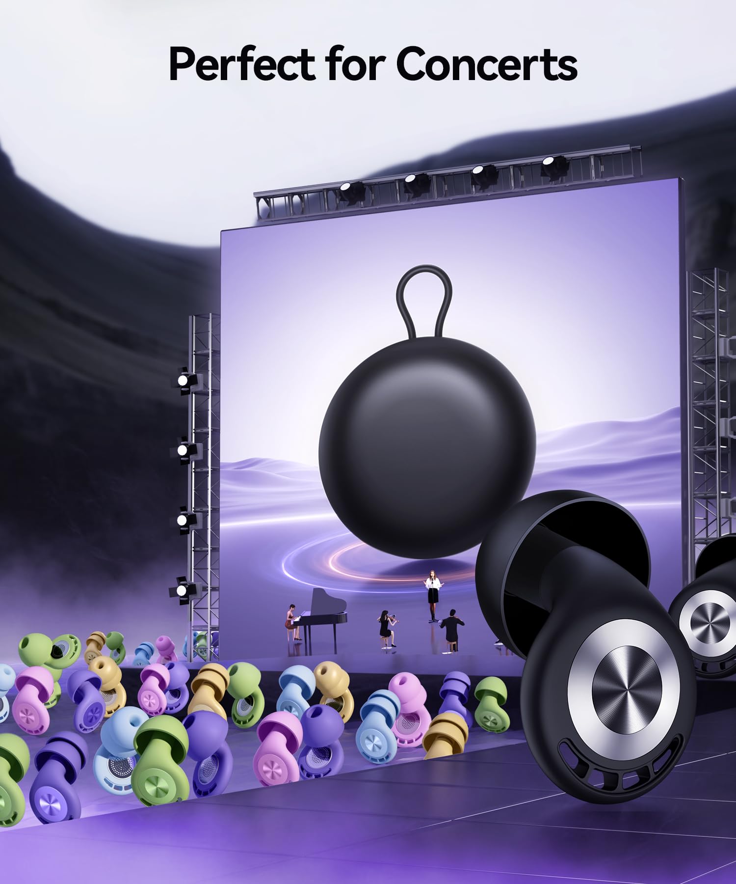 TOAPEX estuche portátil con cordón para guardar y transportar